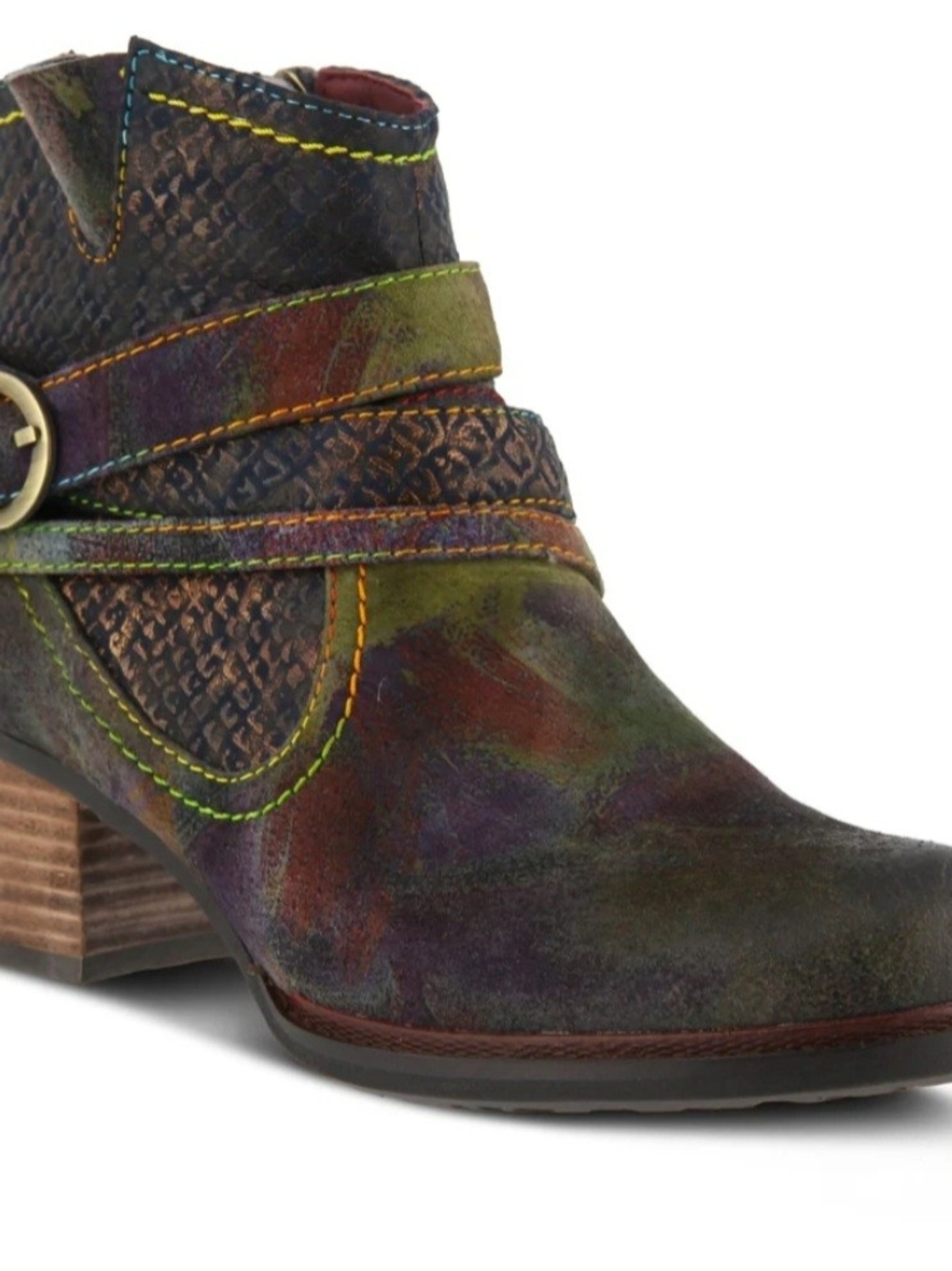 L'Artiste Spring Step Shazzam Boots Booties In Camel 9 - Picture 2 of 7